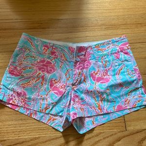 NWOT Lilly Pulitzer Jelly Fish Shorts